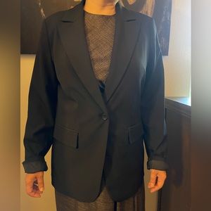Banana Republic black blazer size 14